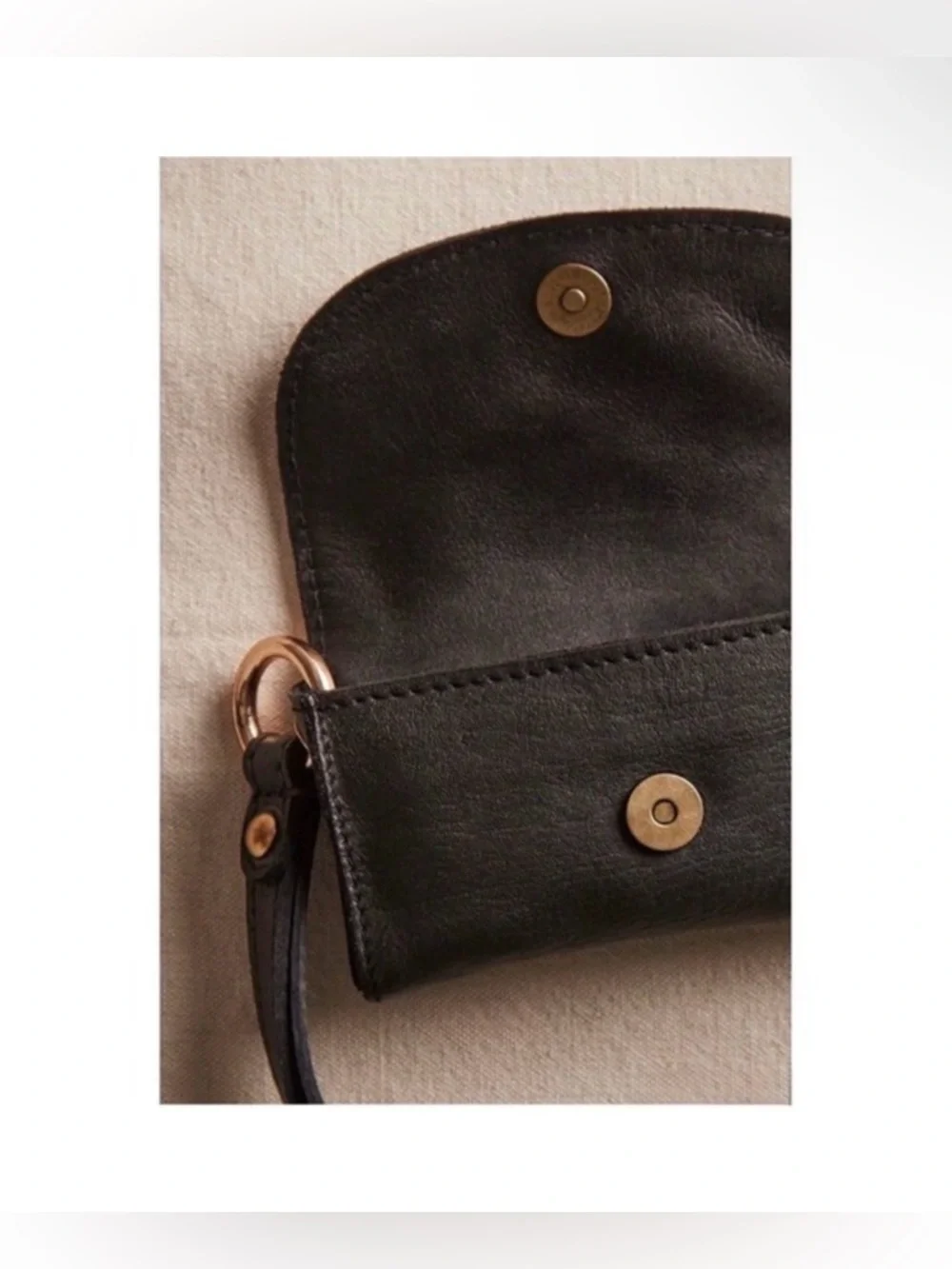 NWT Free People Leather Bag Lanyard